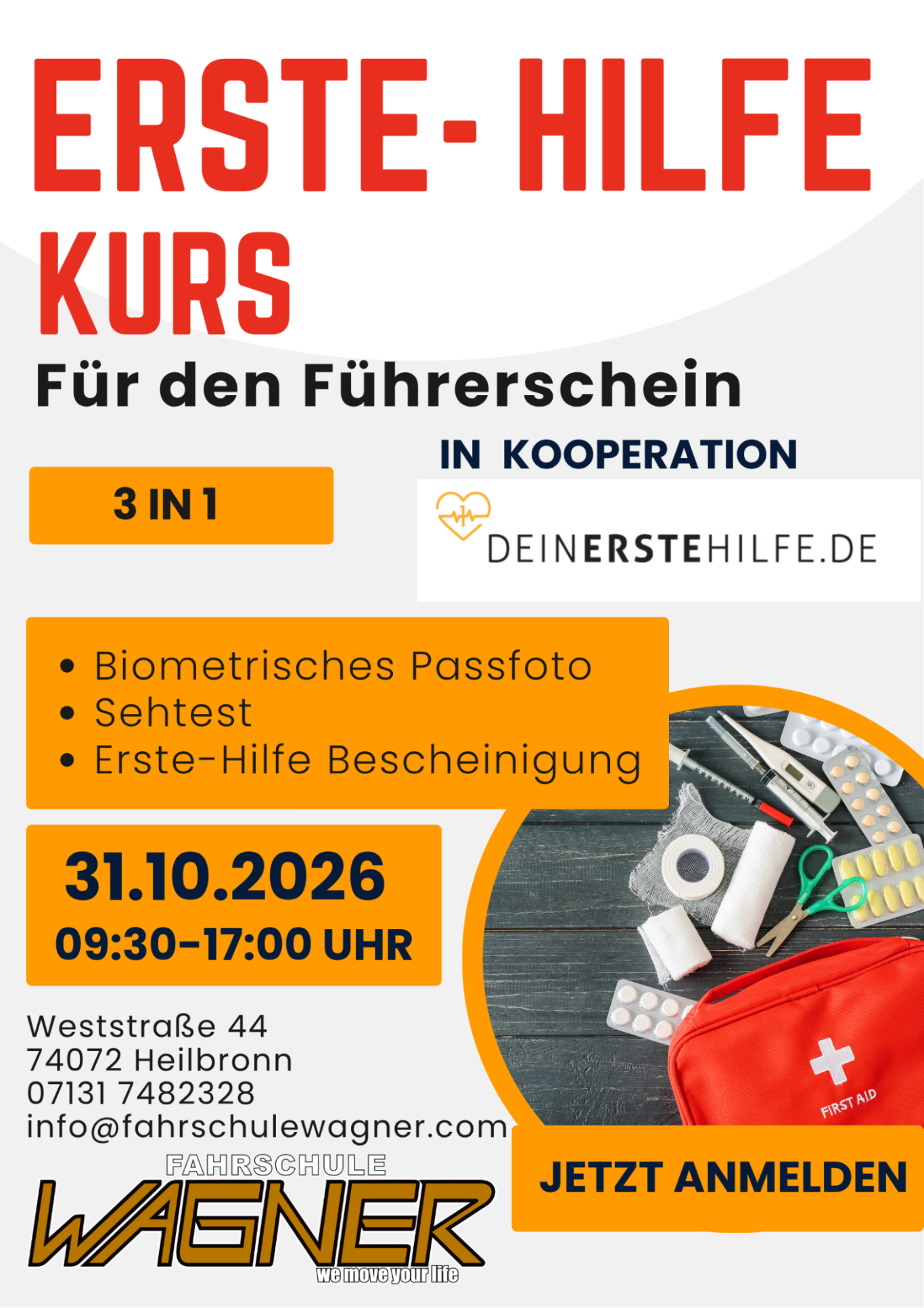 Erste Hilfe Kurs